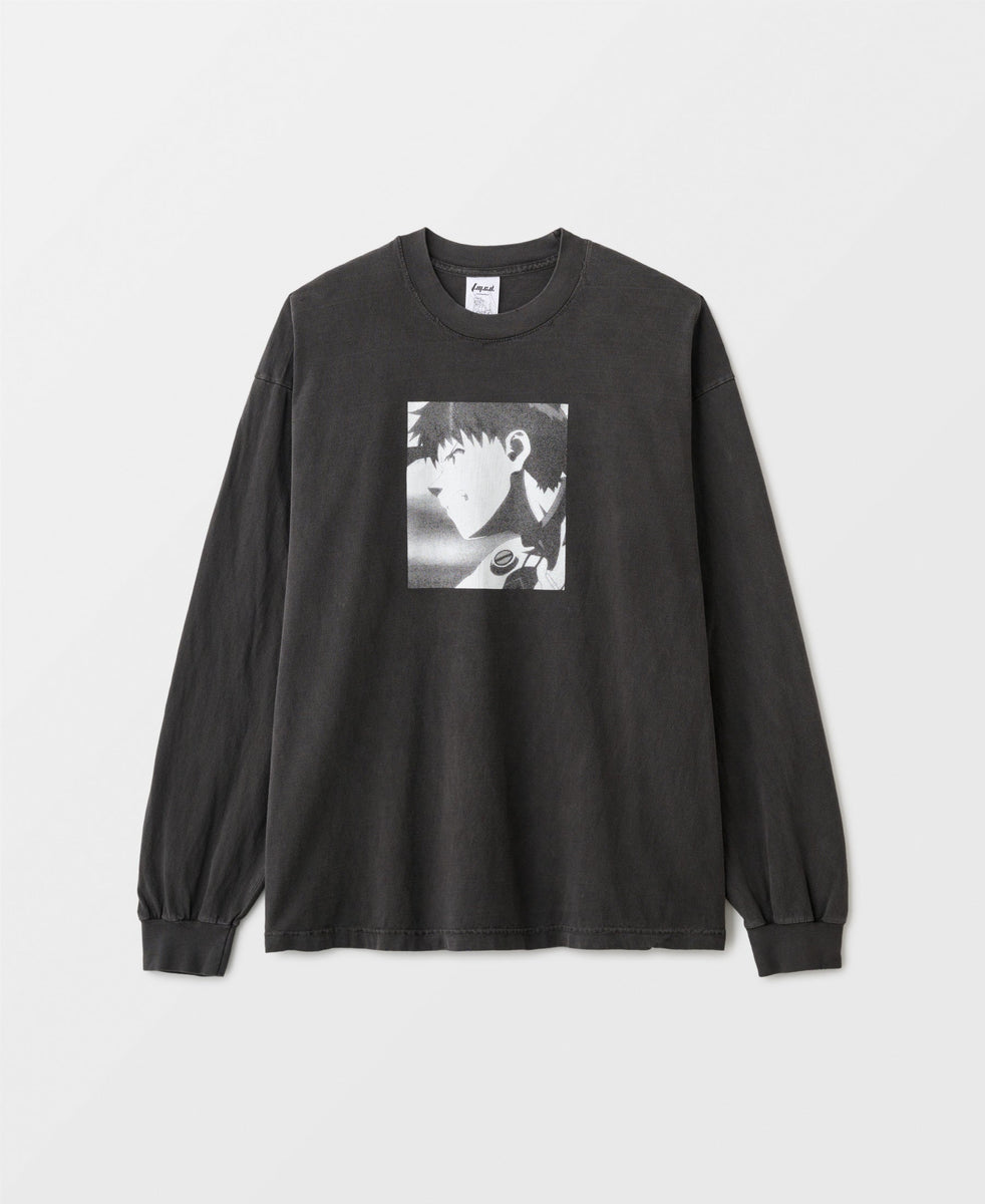 X エヴァンゲリオン | ロングスリーブTシャツ | デザインB eva_lste_b_01_8c998764-104a-