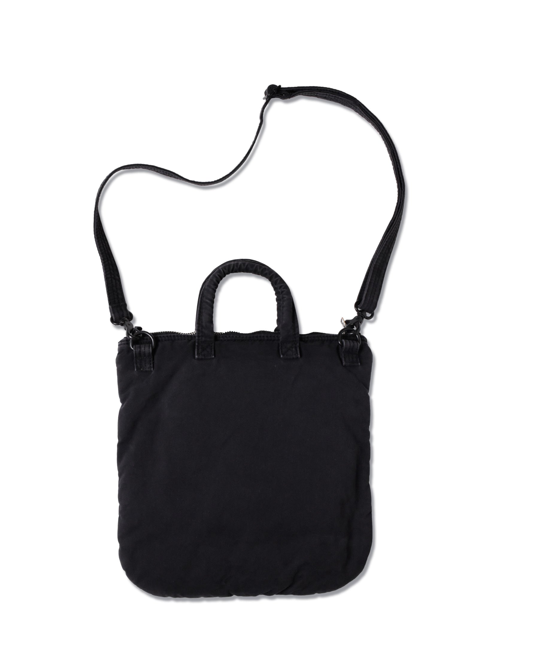 SUN FADED WASH 2WAY MINI HELMET BAG | BLACK