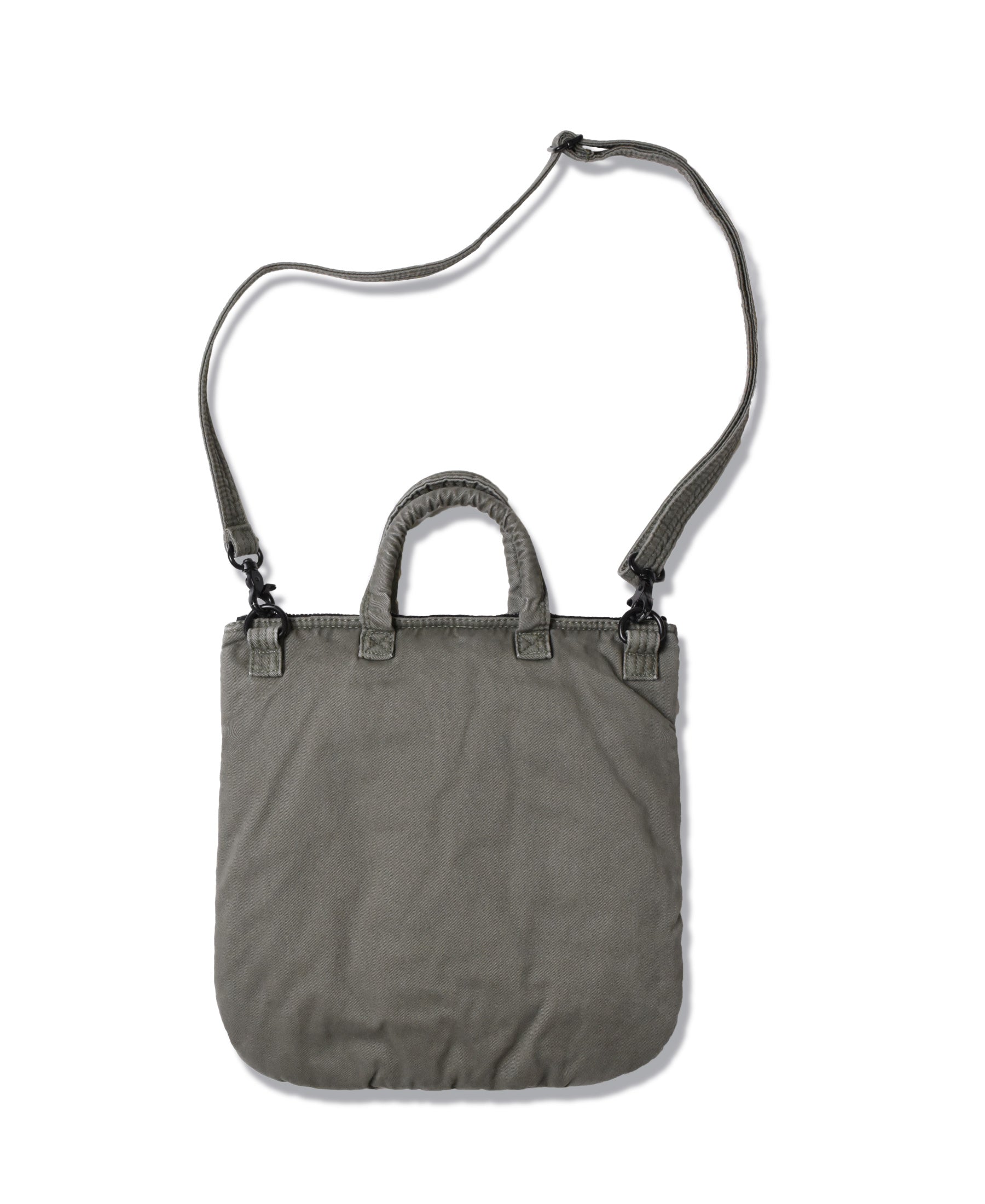 SUN FADED WASH 2WAY MINI HELMET BAG | OLIVE DRAB