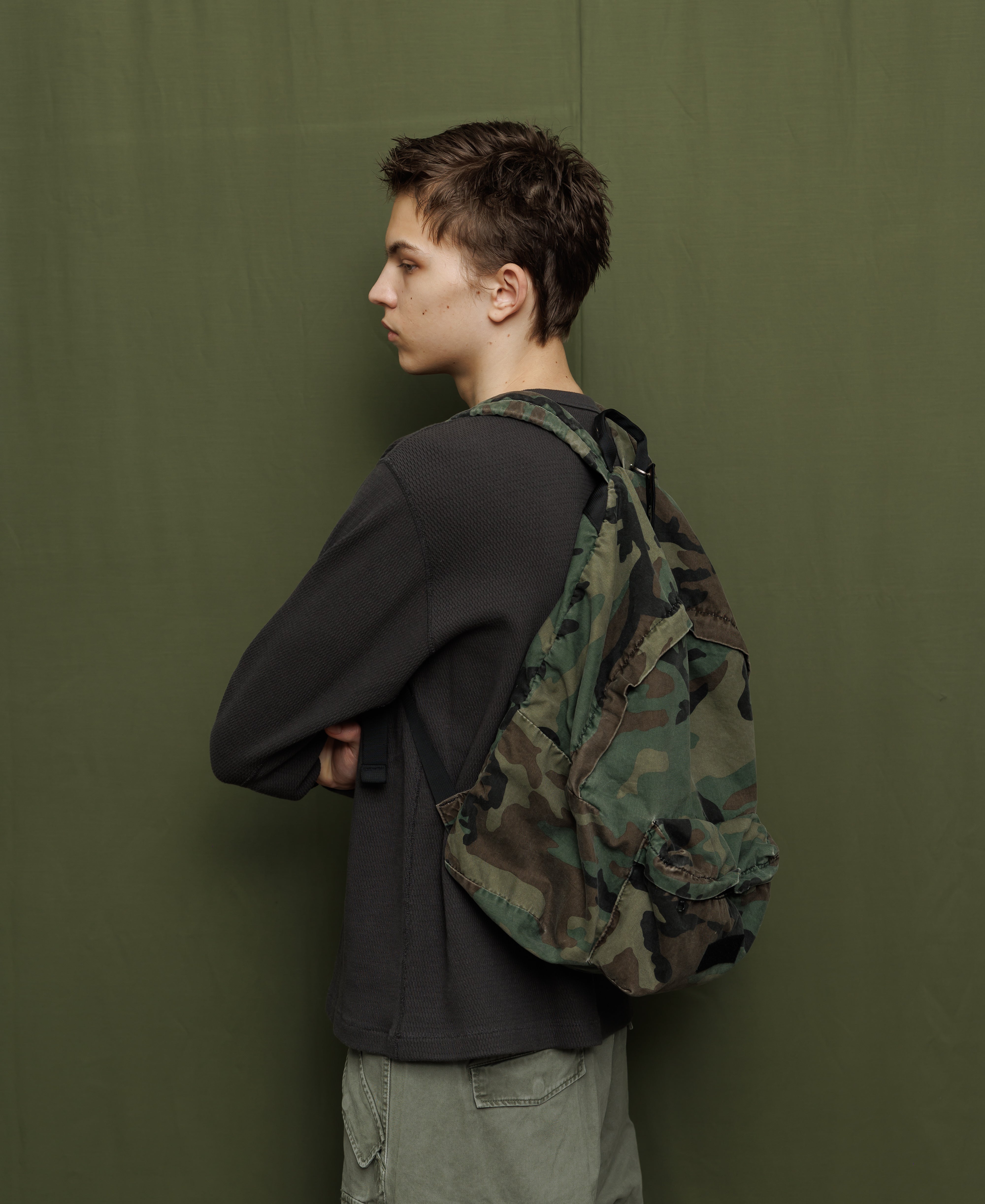 サンフェイドウォッシュ カモデイパック - ウッドランドカモ