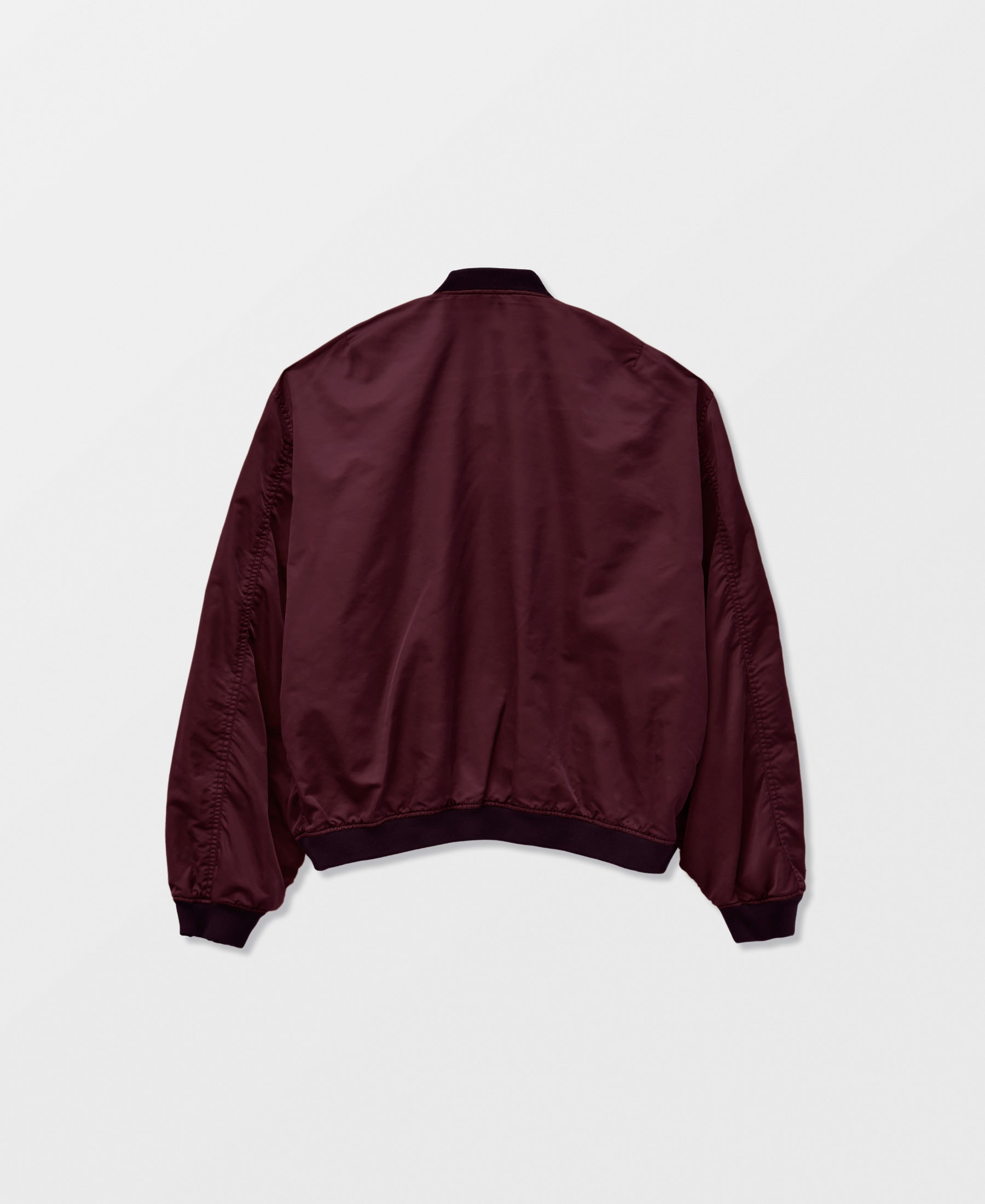 アウトレット | ANTIQUE WASH NON PADDED BOMBER JACKET | PURPLE