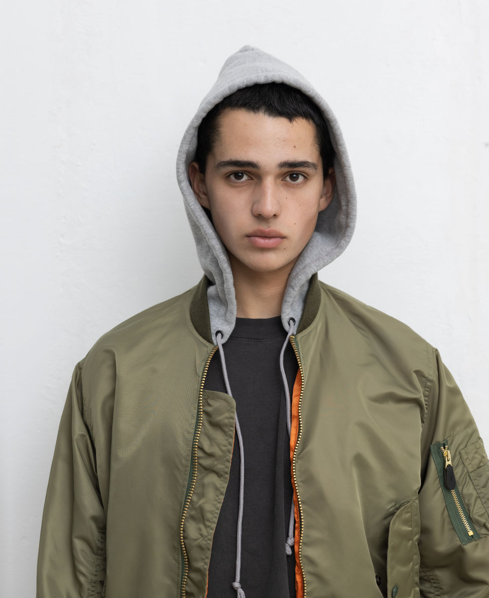 MADE TO ORDER : COTTON FLEECE HOOD with String ADD-ON – F.M.C.D. ONLINE ...