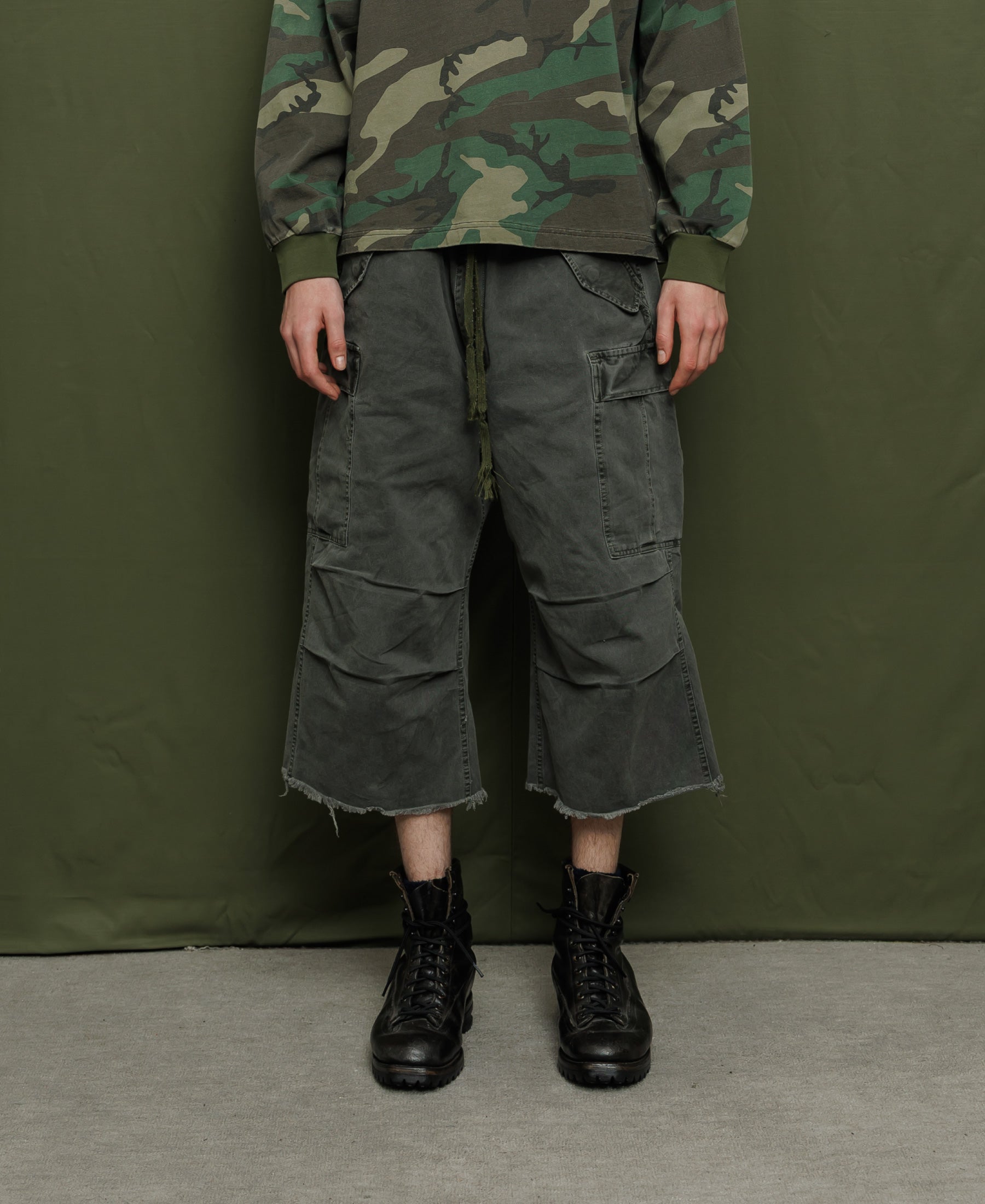 M65 フィールドカード カットオフ トラウザーズ | アンティークウォッシュ