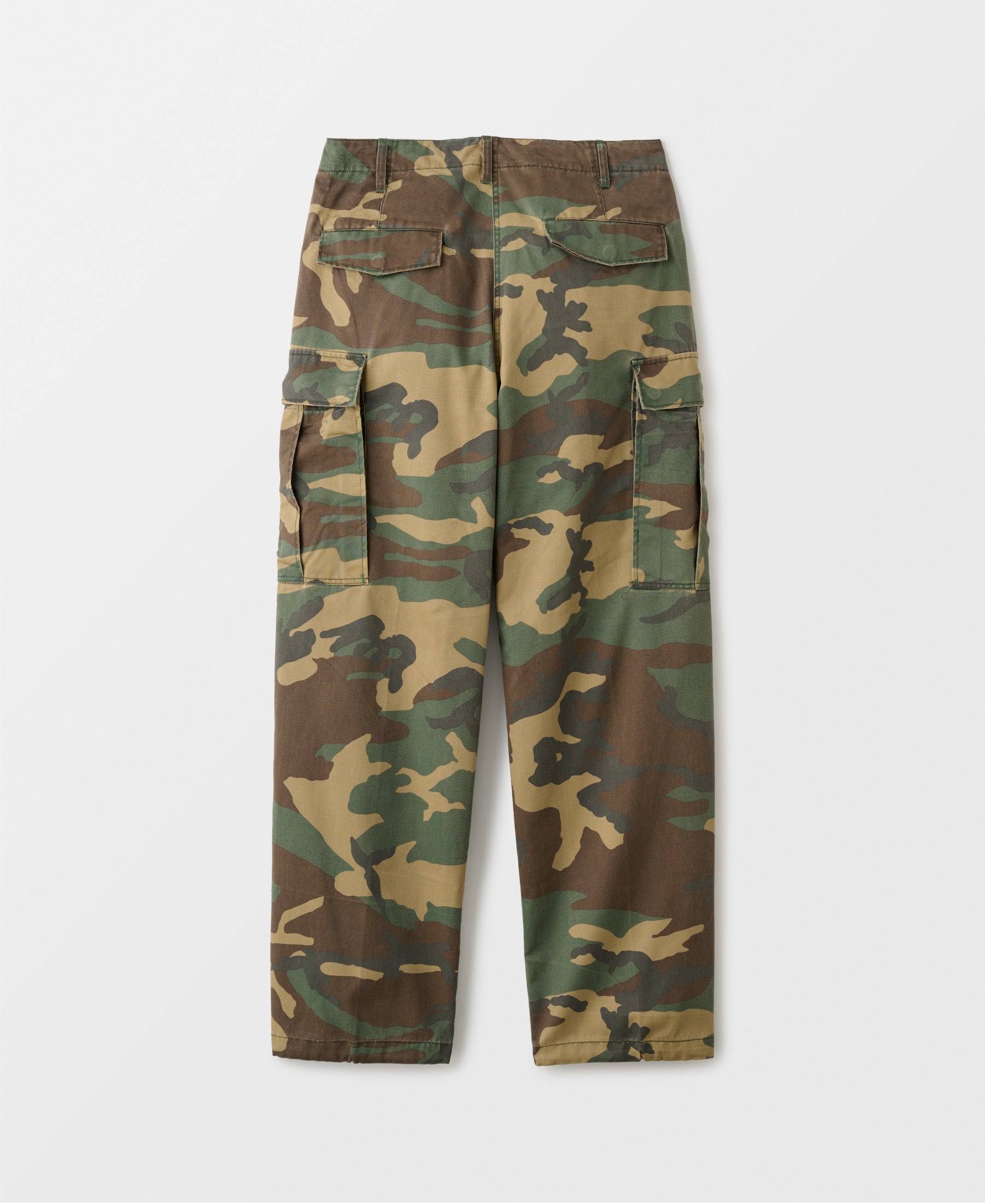 Camo M65 Field Cargo Trousers | Vintage Wash