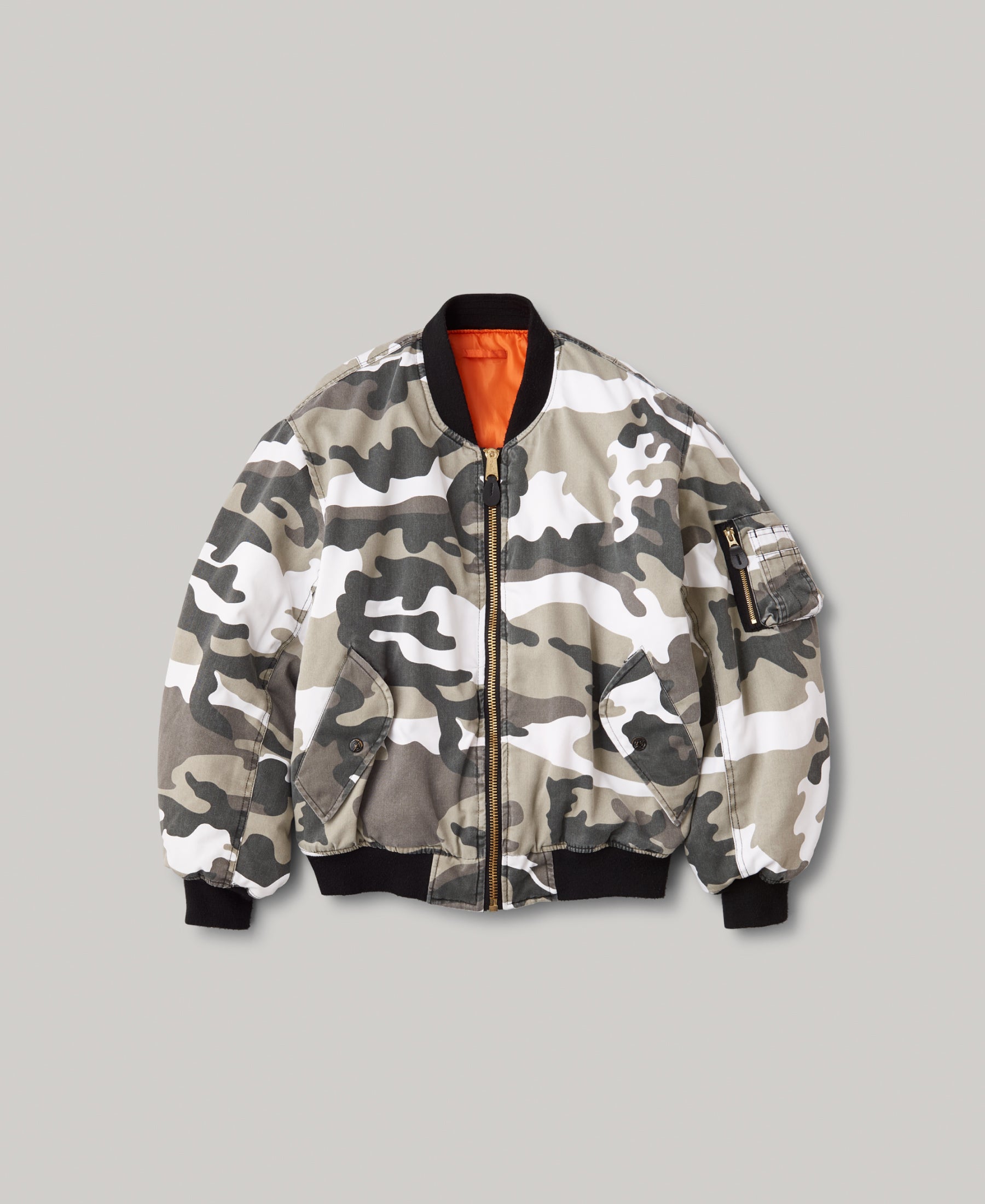 FOSTEX GARMENTS MA-1 CAMO ジャケット カモフラ 最大61%OFFクーポン